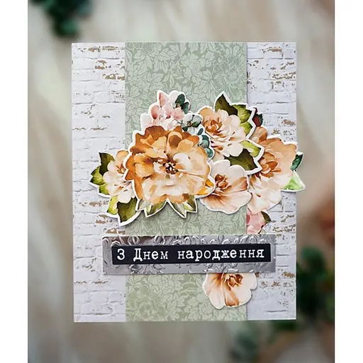 Набір для створення вітальних листівок "Where beauty lives" Fabrika Decoru FDGCK-047, 6 шт - фото 11