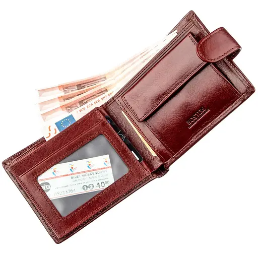 Чоловічий шкіряний гаманець Boston 13х10 см acs0015748 - фото 3