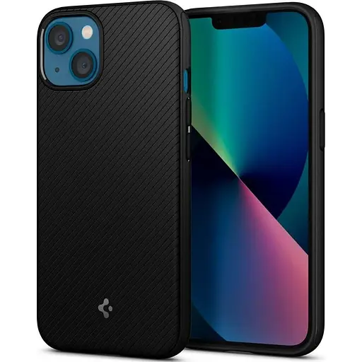 Оригинальный противоударный чехол для iPhone 13 Mini/12 Mini Spigen Core Armor Mag MagSafe (MagFit) ACS03681 - фото 7