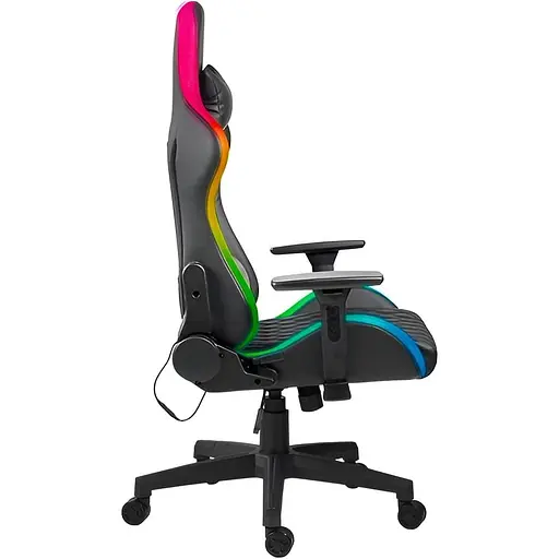 Ігрове крісло Xtrike Me Advanced Gaming Chair GC-907 RGB Black Red (GC-907) - фото 6