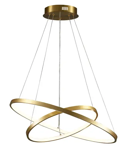 Подвесной светильник, люстра Goldlux 329189 Lea 2 Led 2x35W 4000K 4600Lm IP20 Золото - фото 1