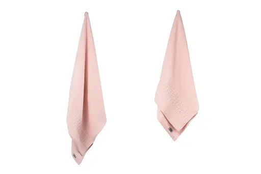 Набор полотенец махровых Ardesto Lotus 50х90 см 70х140 см 2 шт. 100% хлопок пудровый (ART2357PW)  - фото 7