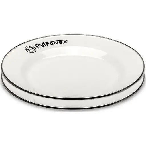 Набор тарелок Petromax Enamel Plates 26 см 2 шт Белый (1017-px-plate-26-w)