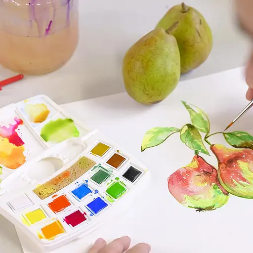 Набір акварельних фарб ArtCreation 24х12мл - фото 4