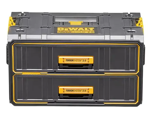 Ящик DeWalt TOUGHSYSTEM 2.0 модуль на 2 ящика (DWST83529-1) - фото 3