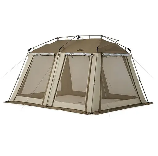 Чотиримісний намет Naturehike Village CNH23ZP12003 (Коричнева)