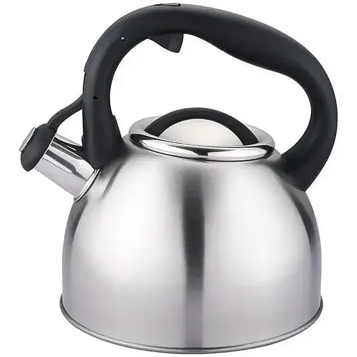 Чайник Zauberg нержавеющая черная ручка 2.5 л ZB-K2.5 L