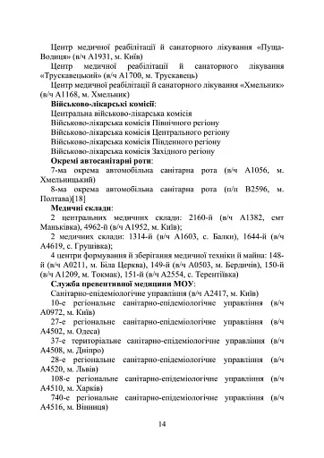 Військова медицина України. Основні етапи реформи військової медицини України - фото 12