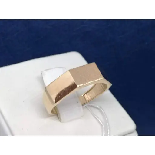 Золоте кільце Столична Ювелірна Фабрика. 154813 17,5 - фото 2