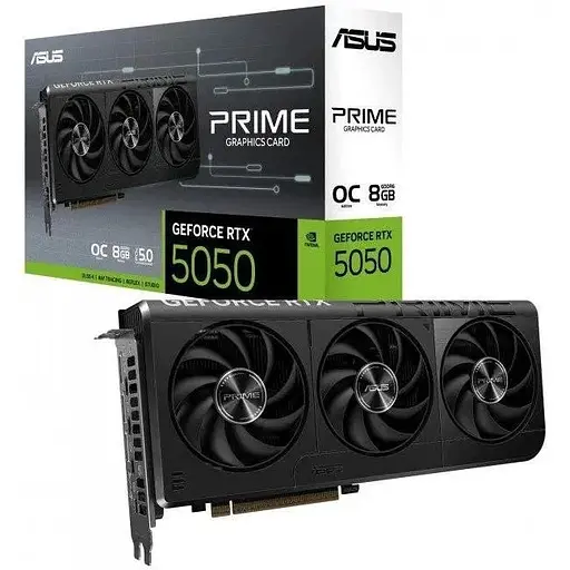Видеокарта Asus GeForce RTX 5050 Prime OC 8GB - фото 1