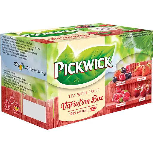 Чай чорний Pickwick Асорті з ягодами 30 г (20 шт. х 1.5 г) - фото 2