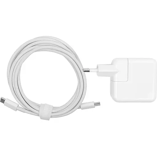 Блок живлення для ноутбуків PowerPlant APPLE 220V, 20V 30W 1.5A (USB Type-C)