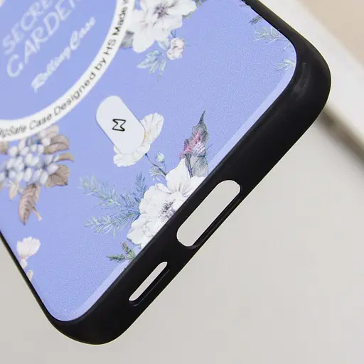TPU+PC чехол Epik Secret Garden with MagFit для Samsung Galaxy S24 FE Lilac - фото 8