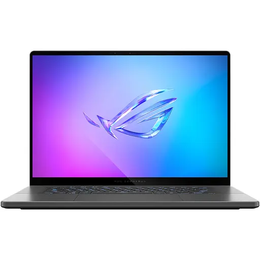 Ноутбук Ігровий ASUS ROG Zephyrus G16 GA605WI з процесором AMD Ryzen™ AI 9 HX 370 5.1GHz, 16", WQXGA, OLED, 240Hz, 32GB LPDDR5x, 1TB SSD, NVIDIA® GeFor 11 Home, Eclipse сірий - фото 3