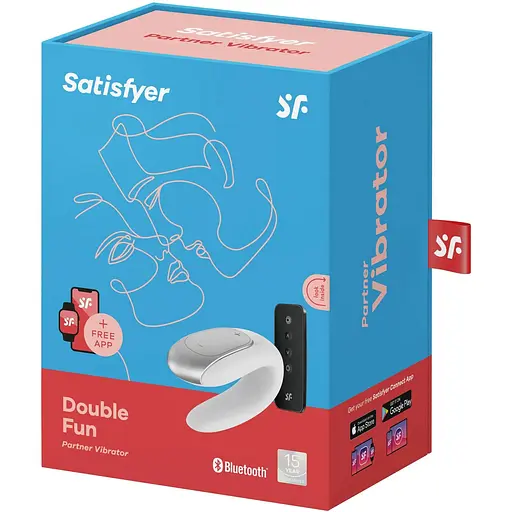 Смарт-вібратор для пар Satisfyer Double Fun - фото 6