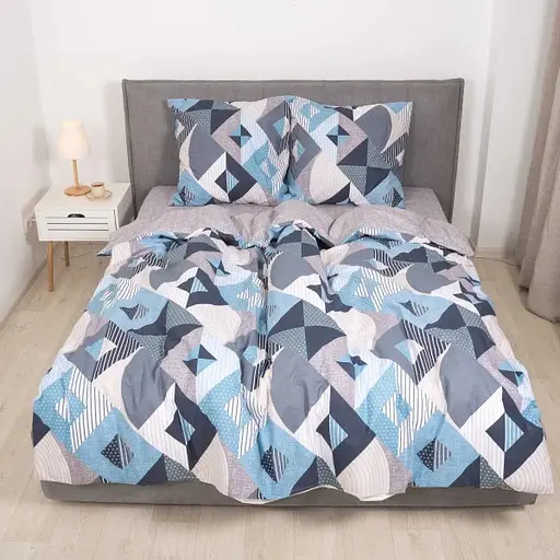 Комплект постільної білизни Viluta євро ранфорс 23234 100% бавовна - фото 5