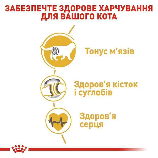 Сухий корм для британських короткошерстих дорослих котів Royal Canin British Shorthair Adult з м'ясом птиці 3.2 кг + 800 г - фото 5