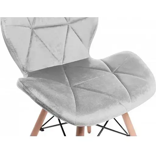 Стілець GT Racer X-D27 Velvet сірий - фото 8