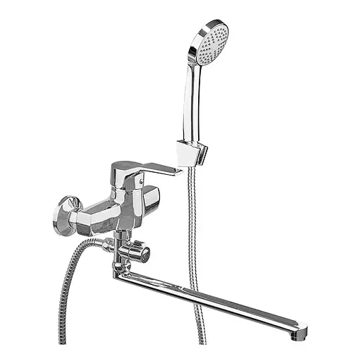 Смеситель для ванны Zerix EDN 283 ZX0033 Хром - фото 1