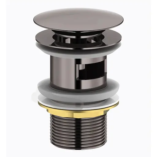 Донний клапан Imprese Brenta ZMK091908500 графітовий хром - фото 1