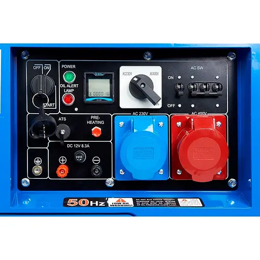 Генератор дизельний 6 кВт EnerSol SKD-7EBAU (41-00483) - фото 7