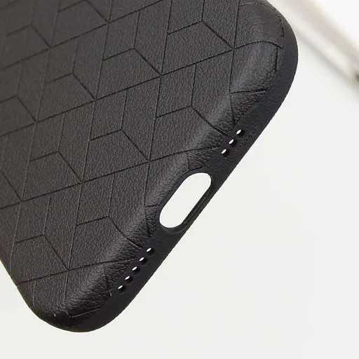 Шкіряний чохол Epik Carved with MagSafe для Apple iPhone 16, 6.1 Black - фото 6