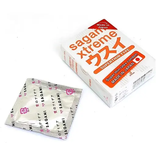 Презервативи латексні Sagami Xtreme Superthin №3 - фото 2