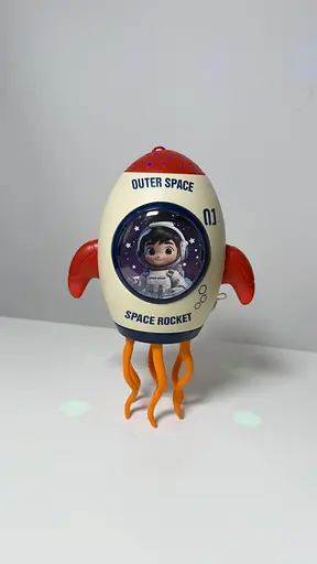 Музыкальная ракета танцует, музыка, проекция, парогенерация - фото 1