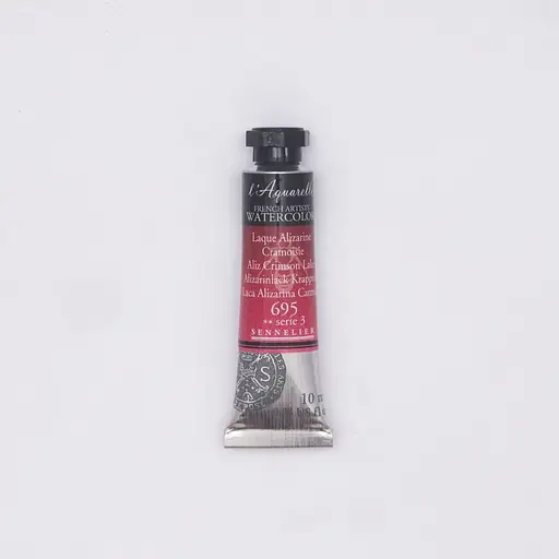 Акварельна фарба Sennelier L'Aquarelle, 10 мл, S3, Алізарін малиновий лак (AlizCrimson Lake)