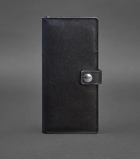 Кожаный Тревел-кейс (органайзер для документов) 6.0 Темно-синий - фото 1