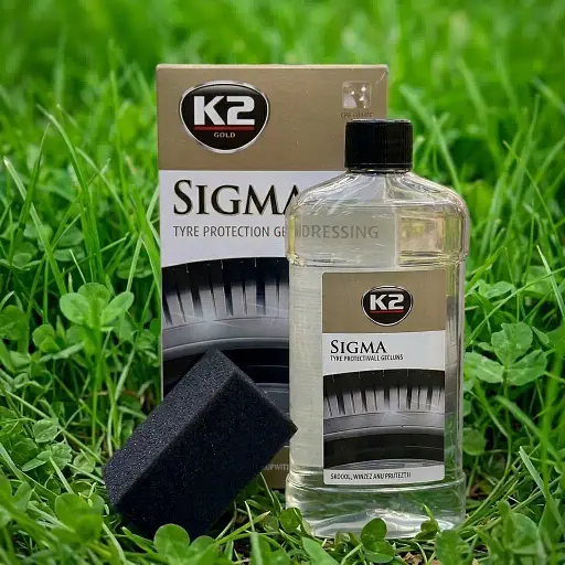 Гель для полировки и ухода за шинами K2 Sigma бесцветный 500 мл. - фото 1