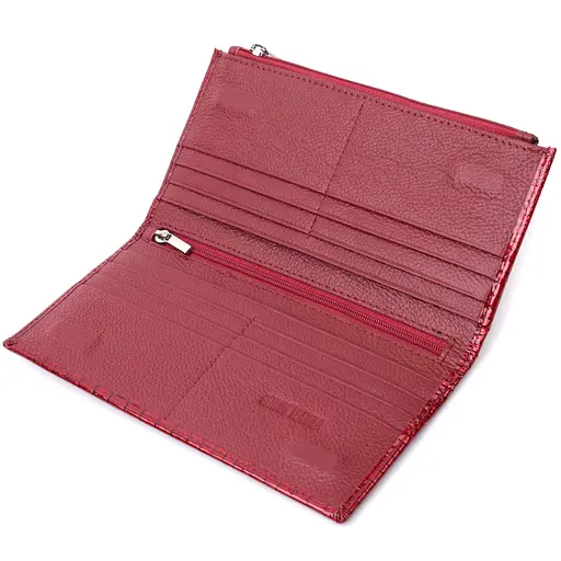 Жіночий шкіряний гаманець ST Leather 19х9х1.5 см acs0029429 - фото 7