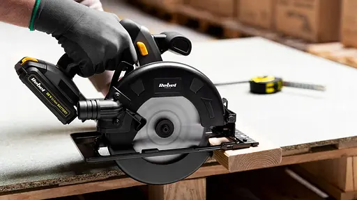 Аккумуляторная циркулярная пила Rebel RB-1032 - фото 6