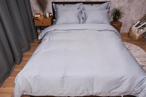 Комплект постільної білизни Moon&Star Satin Premium Skyline євро 200х220 см наволочки 2х40х60 см - фото 1