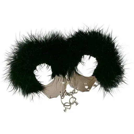 Наручники металлические Adrien Lastic Handcuffs Black