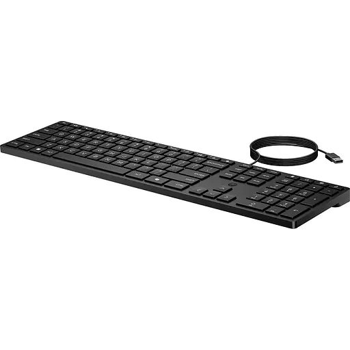Клавиатура HP 320K USB UA Black 9SR37UT (139604) - фото 3