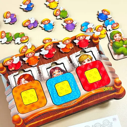 Дидактична гра для дітей "Малюки в ліжечку" Ubumblebees PSD303 (ПСД303) - фото 12