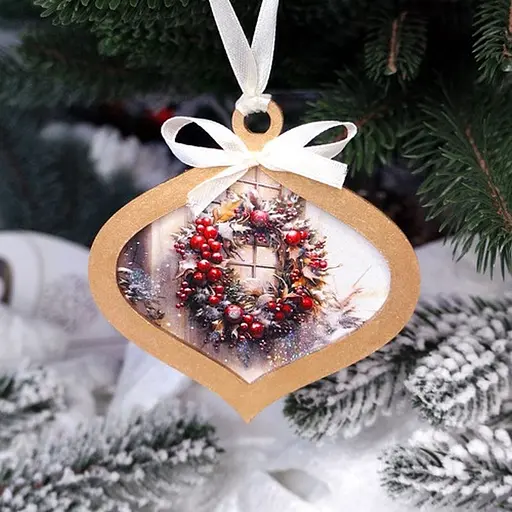 Творческий набор для создания 3-х елочных украшений "Cozy Winter" FDCKW-054 - фото 6