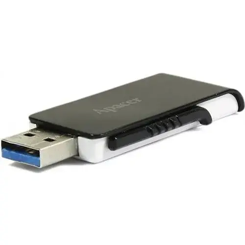 USB флэш-накопитель Apacer AH350 32GB USB-A 3.0 Black (AP32GAH350B-1) [40397] - фото 2