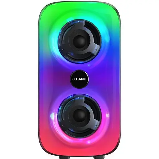 Портативний динамік LEFANDI Bluetooth, бездротовий динамік Bluetooth 5.0 зі стереозвуком, FM-радіо, тривалий час відтворення
