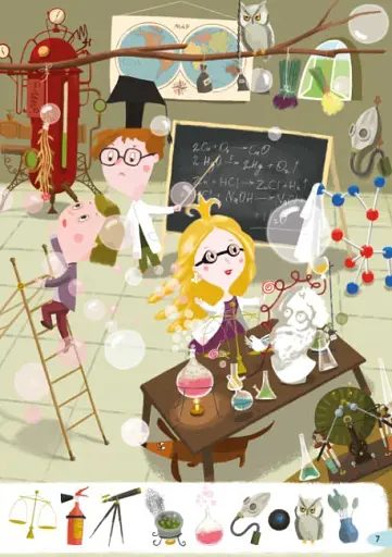 Знайди на малюнку. У гостях у принцеси - фото 5