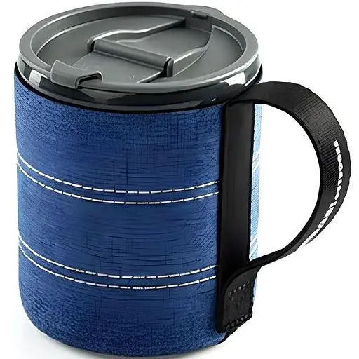 Горнятко GSI Outdoors з неопреновим захистом Infinity Backpacker Mug Синій (1099-75282)