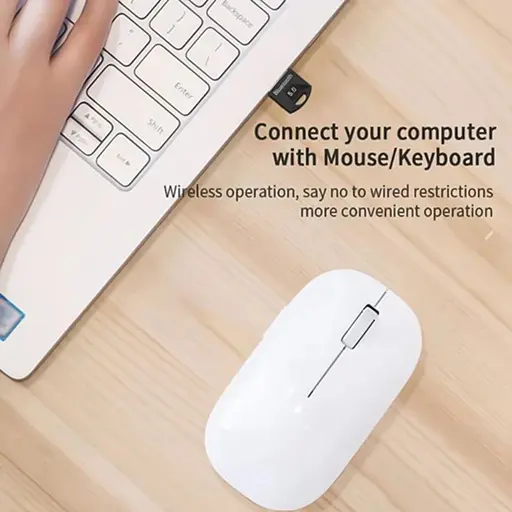 Bluetooth-адаптер ESSAGER Mini BT5.0 Adapter Black - фото 6