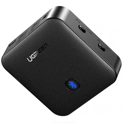 Bluetooth аудио-адаптер Ugreen CM144 Bluetooth Audio Receiver HD 5.0 (LY) 3.5mm+optical fiber (70158) - фото 3