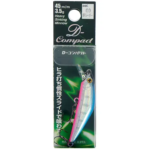 Воблер Smith D Compact 45mm 3.5g #09 BP Laser - фото 2