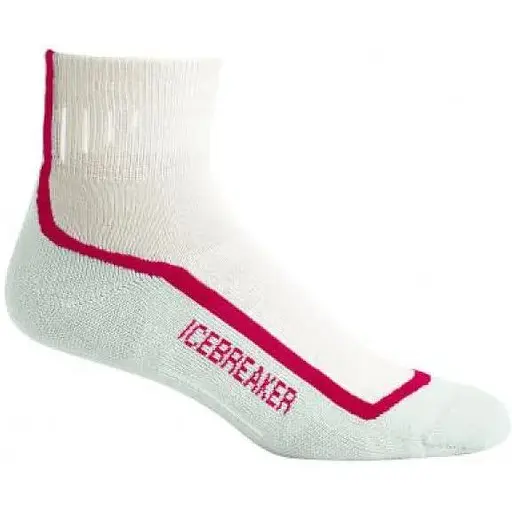 Шкарпетки Icebreaker GT Run Lite Mini S White/Lobster (1052-IBN 770 B12 S)