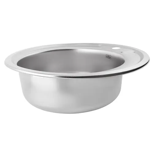 Кухонна мийка Kroner KRP Satin-490 (0,6 мм) CV022764, Satin - фото 3