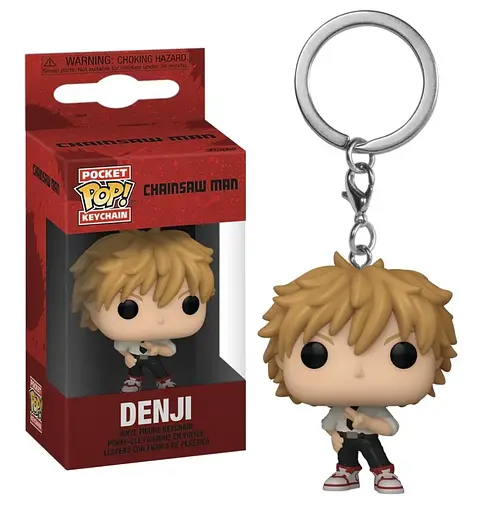 Фигурка брелок Funko Pop Человек бензопила Деджи Chainsaw Man Denji 4 см FP CM D133