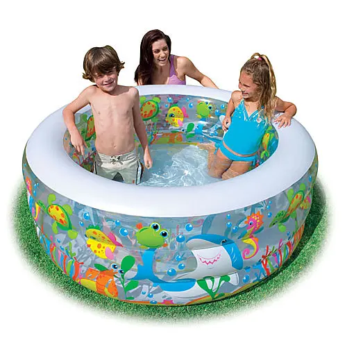 Дитячий надувний басейн Акваріум 58480 на 318 літрів - фото 2