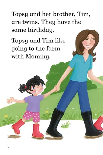 Ladybird Readers 1 Topsy and Tim. Go to the Farm - фото 2